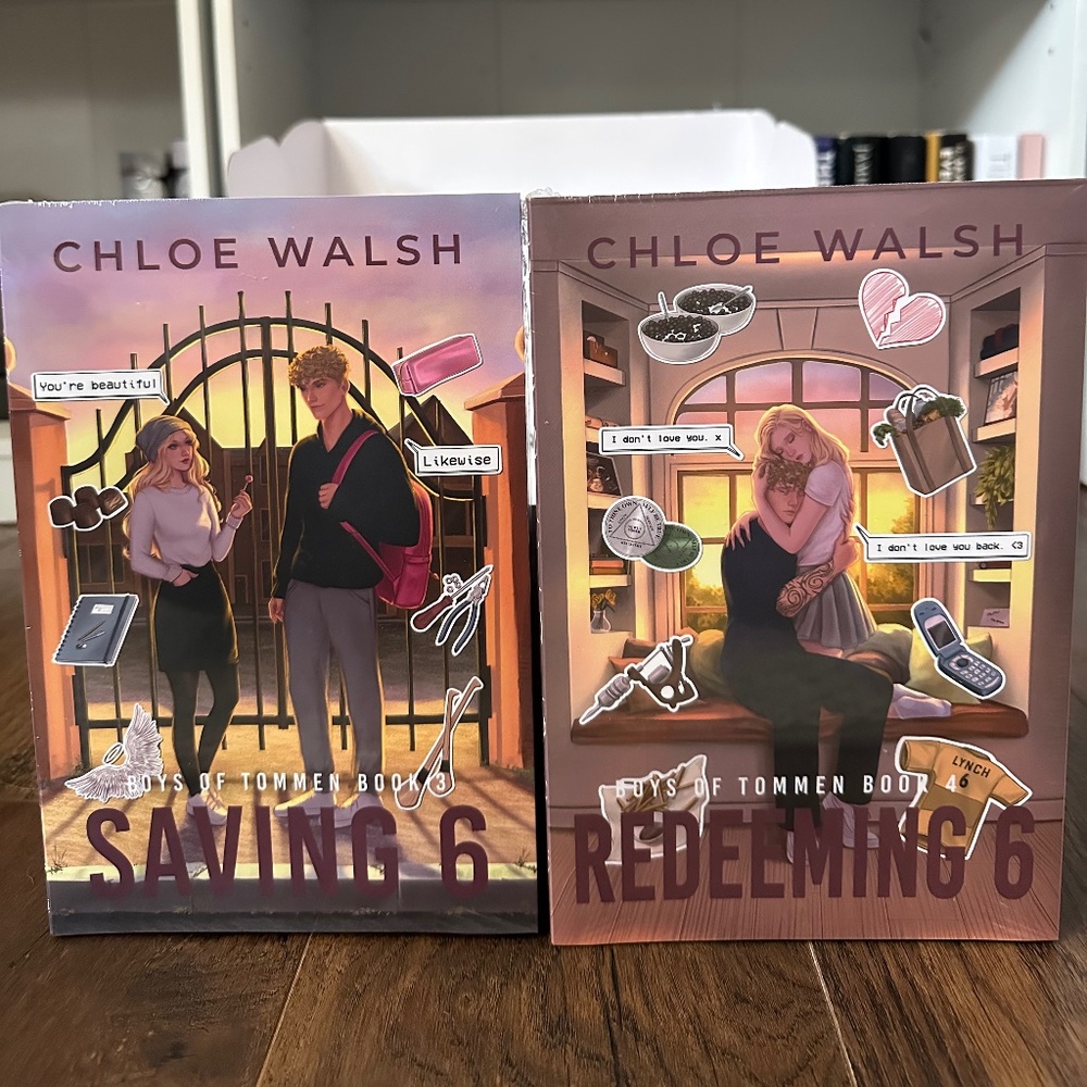 Saving 6 & Redeeming 6 Special Edition Paperbacks w/ Special Dust Jackets